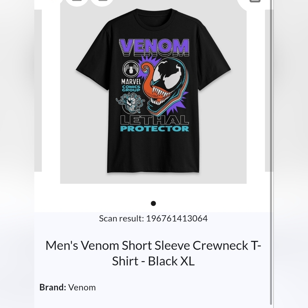 Venom Lethal Protector Graphic T-Shirt